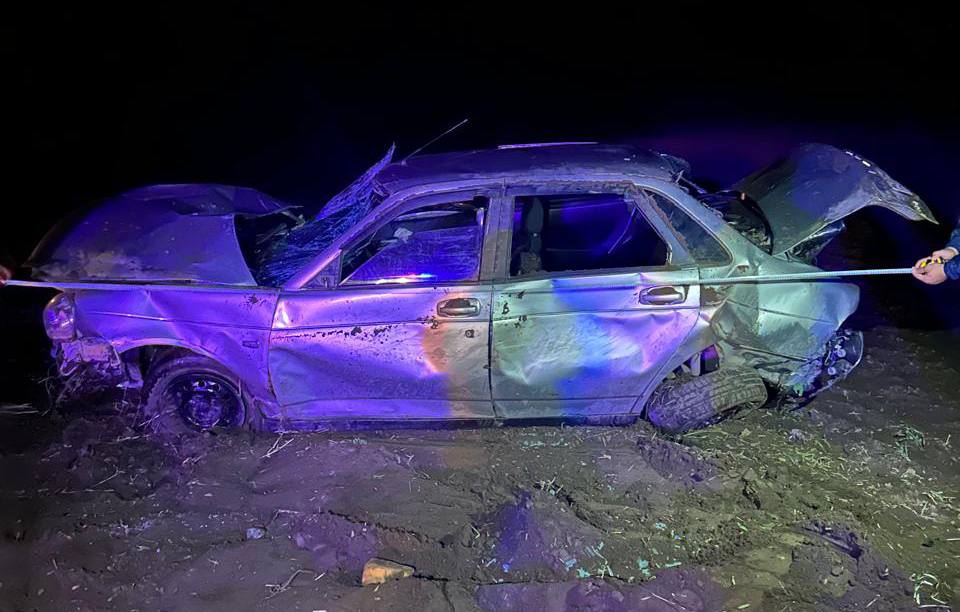 На дороге «Александровское – Гофицкое» перевернулась «Приора» с ...